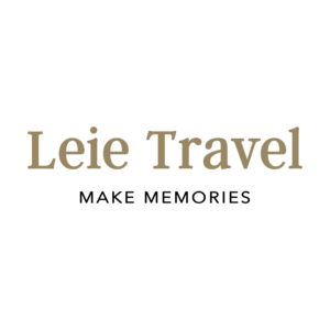 Logo Leie Travel Bruin Transparant