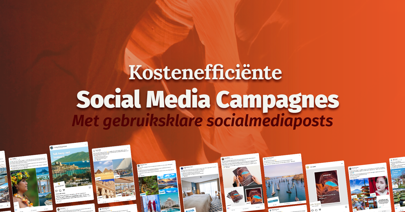 sociale media campagnes voor toerisme